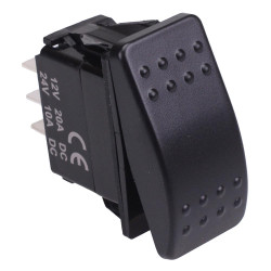On-On Automotive Rocker Switch SPDT 10A 12-24V IP68