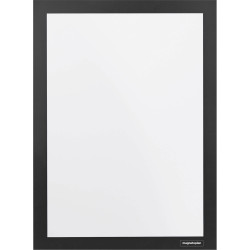 magnetoplan 1131912 Ad frame self-adhesive A4 whiteboards notice boards white