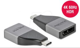 64120 Adapter, USB-C > DP, 4K 60 Hz