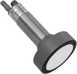 Ultrasonic sensor, PNP, 0.35-6 m, 1 Form A (N/O) + 1 Form B (N/C), 10-30 VDC, 102163