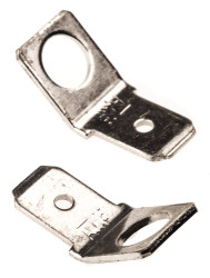 Konektor płaski Męski 6.35 x 0.81mm długość 18.5mm Izolacja: Nieizolowane Cyna