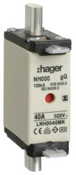 Hager LNH0040MK Bezpiecznik NH 40 A 3 szt.