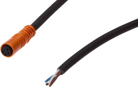 Kabel połączeniowy, 5m, Mini Female (gniazdo) 4pin prosty, Końcówka wolna 4pin, 4x0,34mm², VK500315