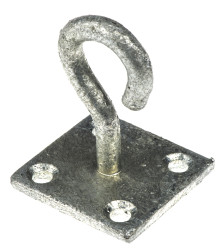 Hak, Stal, długość: 58mm, Powlekane cynkiem