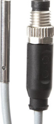 Czujnik indukcyjny, stal, Ø4mm, Sn: 3, 10-30V DC, -25-85C, PNP NO, IOR40176