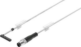 FESTO Przełącznik zbliżeniowy do okrągłego rowka NPN SMT-10M-NS-24V-E-0,3-Q-M8D