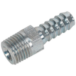Sealey AC39 Male Screwed Tail Piece 1/4&quot;bspt - 5/16&quot; Hose Pack of 5