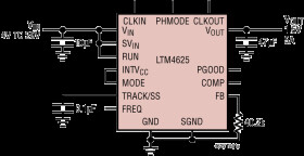 20V, 5A Step-Down DC/DC μModule (Power Module) Regulator