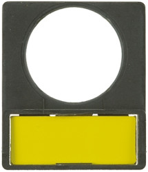 Tabliczka informacyjna, Schneider Electric, seria Harmony XB6