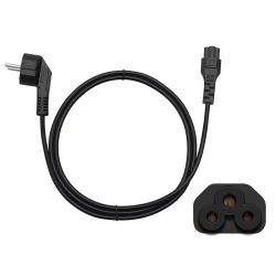 Złącze zasilania komp. SCHUKO (koniczynka) 1,8m HQ