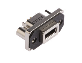 Złącze USB B Przewlekany Żeński 2.0