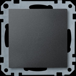 391814 System M, blanking cover, anthracite