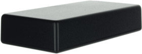 ABS enclosure, (L x W x H) 128 x 64 x 26 mm, black (RAL 9004), IP54, SR33.9