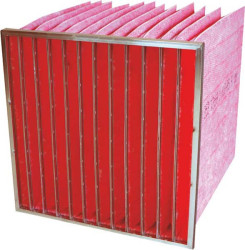 Filtr workowy wymiary rzeczywiste 490 x 592 x 535mm Filtr workowy wymiary 20 x 24 x 21cal