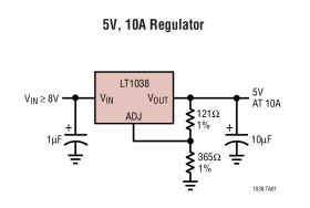 10 Amp Positive Adjustable Voltage Regulator