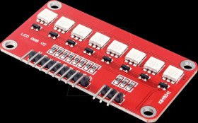 ME122 Developer boards - LED module, 8x SMD 5050, RGB