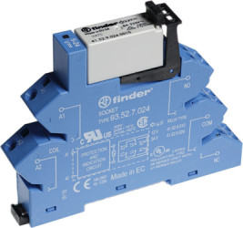 Coupling relay 2 Form C (NO/NC), 24 V (DC), 8 A, 250 V (AC), 38.62.7.024.5050