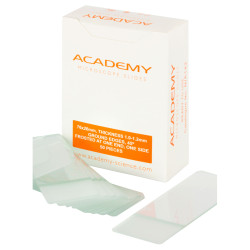 Academy Microscope Slides Frosted One End One Side 76 x 26mm Pack of 50