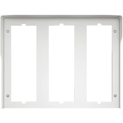 Osłona z daszkiem do paneli sfera 9 modułów biała 350592