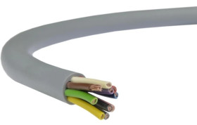 Przewód sterowniczy LIYY 300/300V 10x0,34 szary linka TKD /100m/