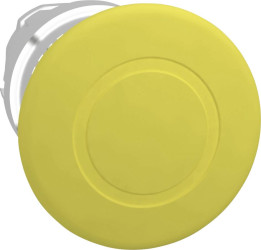 Schneider Electric ZB4BT5 ZB4BT5 Element czołowy dla przycisku resetowalny, zamykany (Ø) 22 mm nieoznakowany chrom, żółt