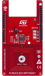 Płytka rozszerzeń STM32 Nucleo, STMicroelectronics 13.56MHz Technologia zbliżeniowa (NFC), RFID
