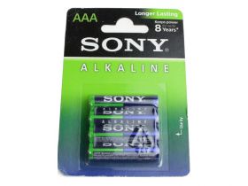 BATERIA Alkaliczna AAA LR03 SONY (4szt)