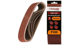 Pas Bezkońcowy Taśma Papier Ścierny P100 75X533mm 5Szt Schmith
