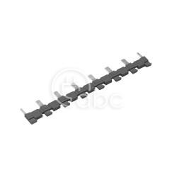 Mostek grzebieniowy do przekaźników serii 93.02/93.53 8P czarny 093.08.0