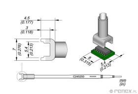 Grot C245250 do rączki JBC T245