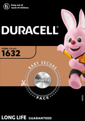 007420 Lithium button cell, CR1632, 3 V, 16.0 x 3.2 mm, pack of 1