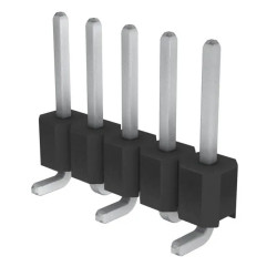 Złącze szpilkowe 5-pinowe raster: 2.54mm -rzędowe Molex Montaż powierzchniowy