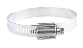 Opaska zaciskowa średnica wew 80 → 100mm ślimakowa HI-TORQUE Stal nierdzewna szerokość 16mm