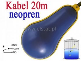 Sonda pływakowa MAC 5, długość kabla 20m, neopren