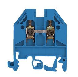 Złącze przelotowe selos WK 4/U Blau Wieland - niebieskie