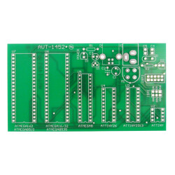 Adapter dla programatorów AVR ISP - 6 podstawek DIL - PCB do projektu AVT 1452