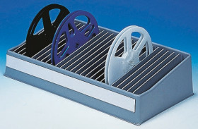 Skrzynka z przegródkami l. przedziałów: 25 szerokość: 450mm głębokość: 240mm Szary