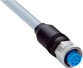 Złącze i kabel ze złączem Złącze M12 liczba rdzeni 8 długość 15m Rodzaj A Żeńskie