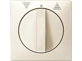 MERTEN D-LIFE Płytka czołowa do mechanizmu Wyłącznika żaluzjowego obrotowego kremowy MTN319244 SCHNEIDER ELECTRIC