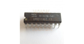 2114 (uPD2114LC-1) 4K (1024x4) Static RAM - NEC