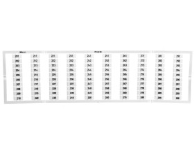 Oznaczniki WMB 1x 201-300 793-610 /5szt./