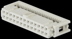 09 18 526 6803 Female connector, 26-Pin, Grid 2,54 mm