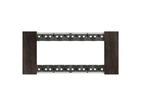 LIVING NOW Ramka 6 modułów - walnut KA4806LG LEGRAND