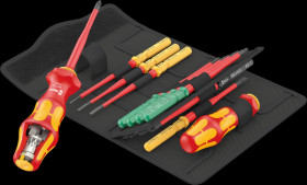 05006640001 Schraubendrehersatz, Wechselklingen, Kraftform Kompakt Turbo, 16