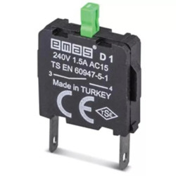 Element łączeniowy 1NO do przycisków serii D D1