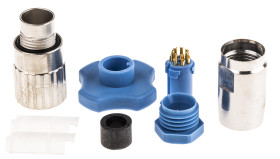 Złącze wielostykowe przemysłowe 7-pinowe Subminiaturowe Montaż na kablu Gniazdo TE Connectivity