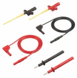 MMS 2030 Zestaw (6 cz.) akces. pomiar. Hirschmann (PRUEF 2700, KLEPS 2600, MLS WG 100/1 – każdy w kolorze czarnym i czerwonym),