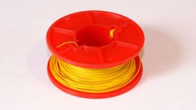 Przewód montażowy 30 AWG typu Kynar - żółty
