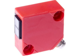 Czujnik optyczny nadajnik z czujnikiem przelotowym 30x30x15mm Sn: 12m 10-35V DC złącze M8 3pin IP65 OS150070