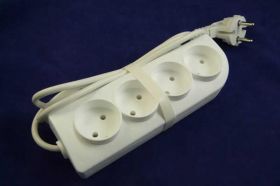 PS-4xGN 2,0mb PRZEDŁUŻACZ BEZ UZIEM.